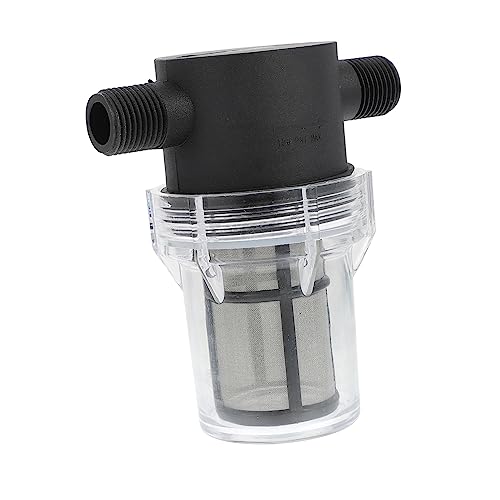 ROMISBABA 1Stück Wasserleitung Vorfilter Rostfreies Inline für Wasserpumpen Mesh Wasserfilter für Gartenschlauch Bewässerungssystem Langlebig Einfach zu Reinigen ROMISBABA 1Stück Wasserleitung Vorfilter Rostfreies Inline für Wasserpumpen Mesh Wasserfilter für Gartenschlauch Bewässerungssystem Langlebig Einfach zu Reinigen von ROMISBABA