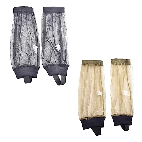 ROMISBABA 2 Paar Outdoor Sport Fußabdeckungen Mesh Atmungsaktive und Bissfeste Socken für Gartenarbeit und Camping Verstellbar Langlebig Insektenschutz ROMISBABA 2 Paar Outdoor Sport Fußabdeckungen Mesh Atmungsaktive und Bissfeste Socken für Gartenarbeit und Camping Verstellbar Langlebig Insektenschutz von ROMISBABA