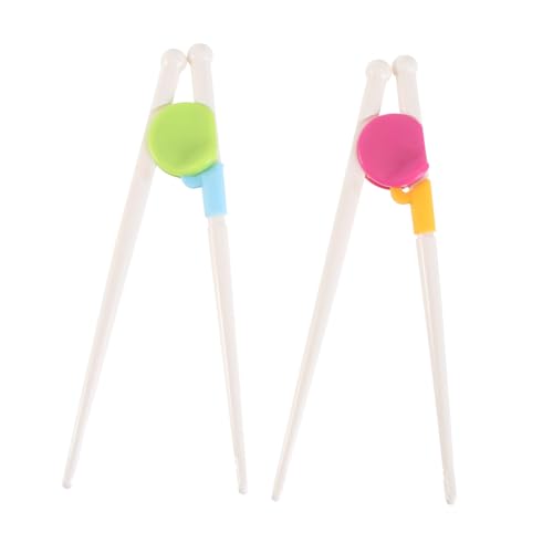 ROMISBABA 2 Paare Lernstäbchen Trainingshilfe für Erwachsene Wiederverwendbar Spülmaschinenfest mit Verstellbarer Trainingsbrücke Spitzen für Greifen Geeignet für Rechts und ROMISBABA 2 Paare Lernstäbchen Trainingshilfe für Erwachsene Wiederverwendbar Spülmaschinenfest mit Verstellbarer Trainingsbrücke Spitzen für Greifen Geeignet für Rechts und von ROMISBABA