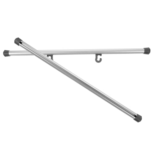 ROMISBABA 2 Stück Aluminiumlegierung Posterhalter Teiliges Aufhängestange für DIY Banner und Bilderrahmen Langlebiger Verschleißfester Werbeplakat Halter für Wanddekoration ROMISBABA 2 Stück Aluminiumlegierung Posterhalter Teiliges Aufhängestange für DIY Banner und Bilderrahmen Langlebiger Verschleißfester Werbeplakat Halter für Wanddekoration von ROMISBABA