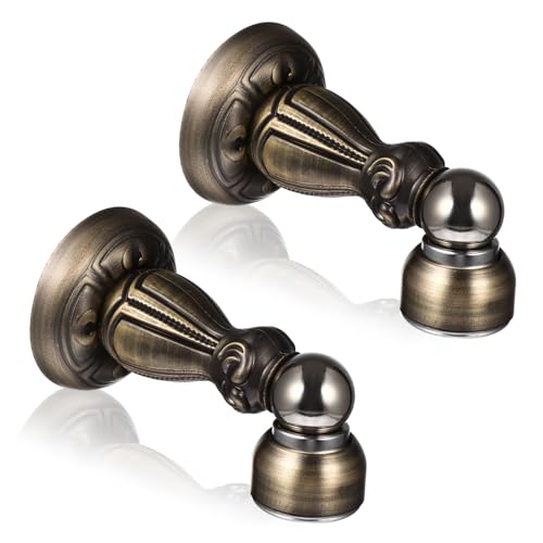 ROMISBABA 2 Stück Antiker Magnetischer Türstopper aus Robustem mit Rutschfester Unterlage für Wand und Bodenmontage Vintage Türhalter für Zuhause mit Starkem Halt und Langlebigem Design ROMISBABA 2 Stück Antiker Magnetischer Türstopper aus Robustem mit Rutschfester Unterlage für Wand und Bodenmontage Vintage Türhalter für Zuhause mit Starkem Halt und Langlebigem Design von ROMISBABA