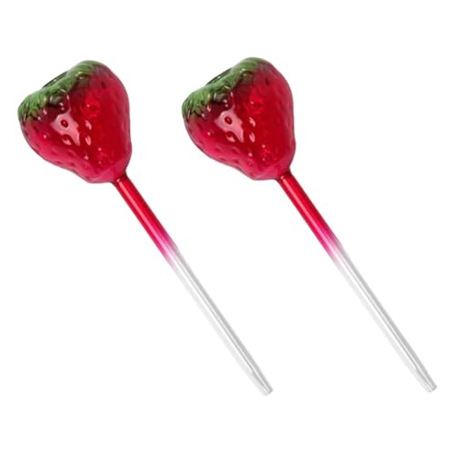 ROMISBABA 2 Stück Automatische Pflanzenbewässerung aus Glas Selbstbewässernde Erdbeerpflanzen-bewässerungskugeln Tropfbewässerung für Innen Außenbereich Stilvolle und Zeitsparende von ROMISBABA