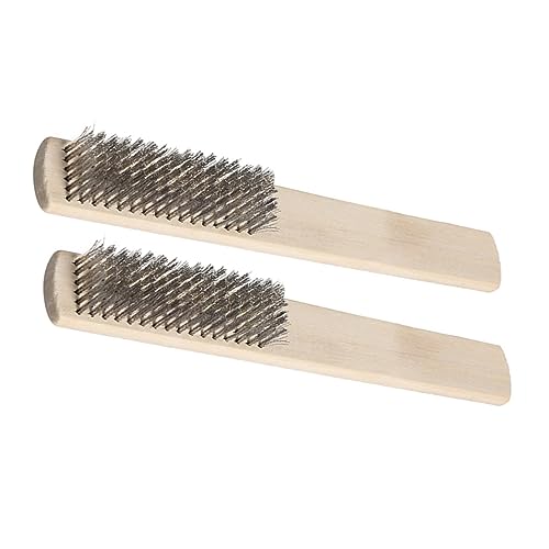 ROMISBABA 2 Stück Drahtbürsten mit Holzgriff Bequemer Griff für Gründliche Schwer Zugänglichen Bereichen ROMISBABA 2 Stück Drahtbürsten mit Holzgriff Bequemer Griff für Gründliche Schwer Zugänglichen Bereichen von ROMISBABA