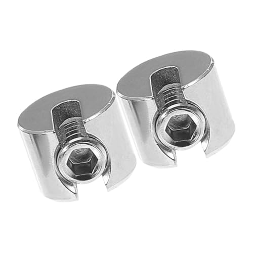 ROMISBABA 2 Stück Drahtseilklemme Flachschlitz Kabelclip Rostfrei für Gartenzaun Seilaufhängung und Outdoor Verwendung Robust Langlebig Schnell Montierbar ROMISBABA 2 Stück Drahtseilklemme Flachschlitz Kabelclip Rostfrei für Gartenzaun Seilaufhängung und Outdoor Verwendung Robust Langlebig Schnell Montierbar von ROMISBABA