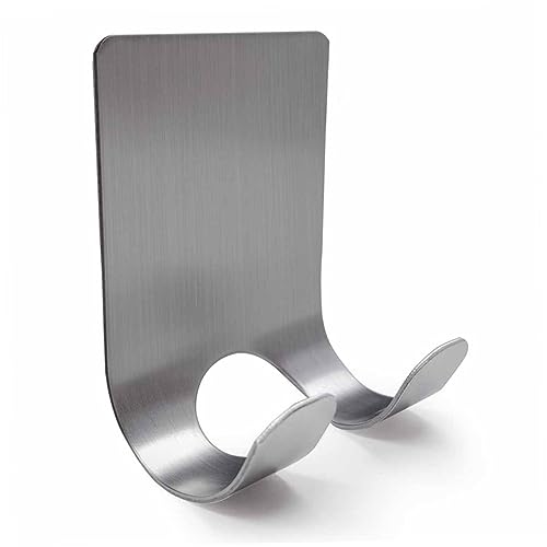ROMISBABA 2 Stück Edelstahl Haken ohne Bohren Selbstklebend Rostfrei für Rasierer Schlüssel Power Organizer Vielseitig für Bad und Küche Moderne Aufbewahrung ROMISBABA 2 Stück Edelstahl Haken ohne Bohren Selbstklebend Rostfrei für Rasierer Schlüssel Power Organizer Vielseitig für Bad und Küche Moderne Aufbewahrung von ROMISBABA