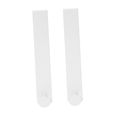 ROMISBABA 2 Stück Edelstahl Türhaken Stabiles Abnehmbares Glas Türhänger Badezimmer Aufbewahrung ohne Bohren Hoher Tragkraft Elegantes Design für Ordentlichen Flur und Schrank von ROMISBABA