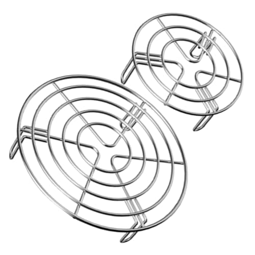 ROMISBABA 2 Stück Edelstahl Wok Rack Teiliges Hitzebeständiges Dampfgarer Gestell mit Multi für Haushalt Dünst Einsatz und Küchenabkühlgitter Leicht zu Reinigen und Hautfreundlich ROMISBABA 2 Stück Edelstahl Wok Rack Teiliges Hitzebeständiges Dampfgarer Gestell mit Multi für Haushalt Dünst Einsatz und Küchenabkühlgitter Leicht zu Reinigen und Hautfreundlich von ROMISBABA