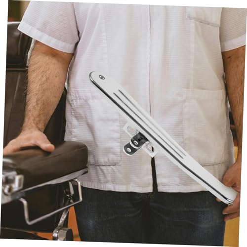 ROMISBABA 2 Stück Elektrobeschichtete Stuhlarmlehnen Langlebige Ersatzteile für Friseurstühle Verschleißfeste Haushaltsarmlehnen für Täglichen Gebrauch Modernes Design für Professionelle von ROMISBABA
