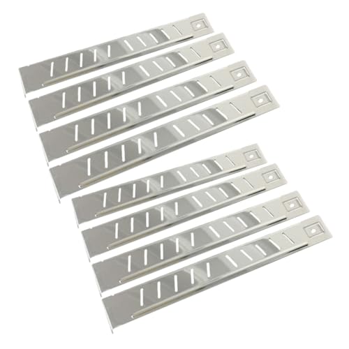 ROMISBABA 2 Stück Faltbarer Winddichter Campingkocher Windschutz aus Langlebigem Edelstahl Teiliges Leicht und Robust Zusammenklappbar für Outdoor Gaskocher und Picknick Praktischer Schutz von ROMISBABA