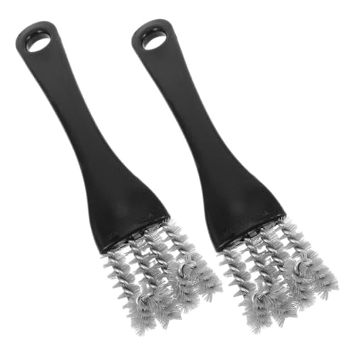 ROMISBABA 2 Stück Grillreinigungsbürste Langlebig Multifunktional für Grillrost Gasgrill Spüle und Camping Widerstandsfähig Leicht für Innen und Außeneinsatz ROMISBABA 2 Stück Grillreinigungsbürste Langlebig Multifunktional für Grillrost Gasgrill Spüle und Camping Widerstandsfähig Leicht für Innen und Außeneinsatz von ROMISBABA