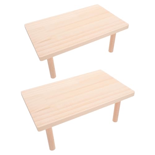 ROMISBABA 2 Stück Hamster Plattform aus Hochwertigem Holz Kletterspielzeug und Spielpodest für Zwerghamster und Kleine Kleintiere Robust Nagetierfest für Käfige mit Mehreren Etagen ROMISBABA 2 Stück Hamster Plattform aus Hochwertigem Holz Kletterspielzeug und Spielpodest für Zwerghamster und Kleine Kleintiere Robust Nagetierfest für Käfige mit Mehreren Etagen von ROMISBABA