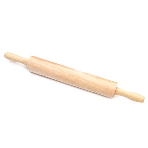 ROMISBABA 2 Stück Holz Nudelholz Große Naturbelassene Wachsfreie Buchenholz Teigrolle für Backzubehör Glatte Oberfläche zum Ausrollen von Pizza Kuchen und Keksteig ROMISBABA 2 Stück Holz Nudelholz Große Naturbelassene Wachsfreie Buchenholz Teigrolle für Backzubehör Glatte Oberfläche zum Ausrollen von Pizza Kuchen und Keksteig von ROMISBABA