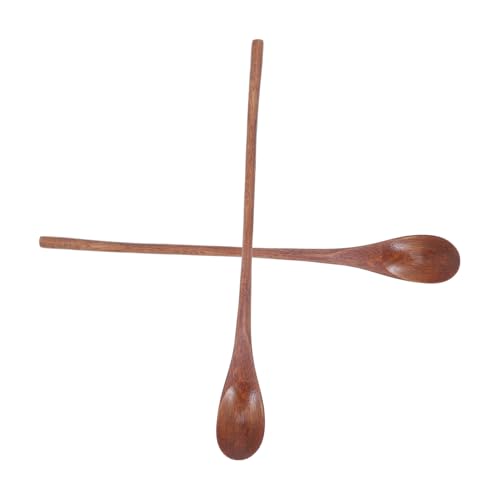 ROMISBABA 2 Stück Japanische Holzrührlöffel mit Langem Griff Rustikale Kaffeelöffel zum Mischen und Rühren von Heißgetränken für Kaffee Tee und Honig Leicht zu Reinigen Spülmaschinenfest ROMISBABA 2 Stück Japanische Holzrührlöffel mit Langem Griff Rustikale Kaffeelöffel zum Mischen und Rühren von Heißgetränken für Kaffee Tee und Honig Leicht zu Reinigen Spülmaschinenfest von ROMISBABA