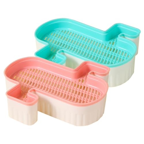 ROMISBABA 2 Stück Katzengras Pflanzbox Praktische Hydroponische Anzuchtbox für Katzen für und Außenbereich und Langlebige Materialien Fördert Gesundes Wachstum von Katzengras von ROMISBABA