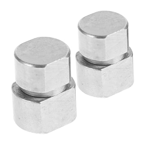 ROMISBABA 2 Stück Kleine Edelstahl dämpfungsscharniere Drehung Robuste Scharniere Kosmetikspiegel Schreibtischlampen Klapptische Vielseitig Einsetzbar von ROMISBABA