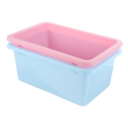 ROMISBABA 2 Stück Kleine Rechteckige Kunststoff aufbewahrungsboxen Bunte Organizer für Kleinteile Praktische Ordnungsboxen für Büro Schule und Zuhause Stapelbar Robust und Vielseitig ROMISBABA 2 Stück Kleine Rechteckige Kunststoff aufbewahrungsboxen Bunte Organizer für Kleinteile Praktische Ordnungsboxen für Büro Schule und Zuhause Stapelbar Robust und Vielseitig von ROMISBABA