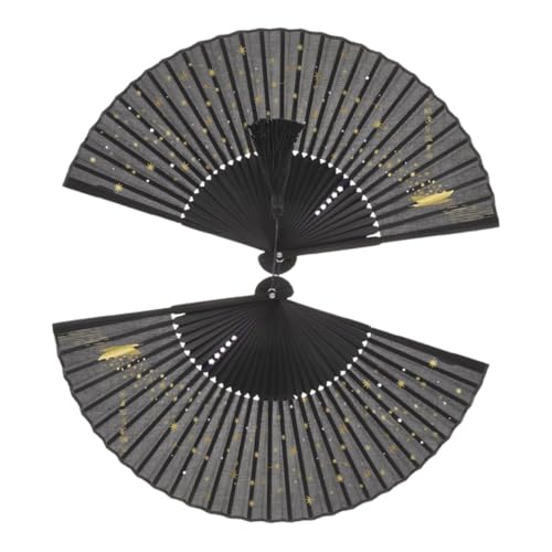 ROMISBABA 2 Stück Kompakter Faltbarer Holz handfächer mit Quaste Sanfte Brise Dekorativer Vintage lüfter für Party Tanz Hochzeit und Tragbare Kühlung Chinesischer Stil ROMISBABA 2 Stück Kompakter Faltbarer Holz handfächer mit Quaste Sanfte Brise Dekorativer Vintage lüfter für Party Tanz Hochzeit und Tragbare Kühlung Chinesischer Stil von ROMISBABA