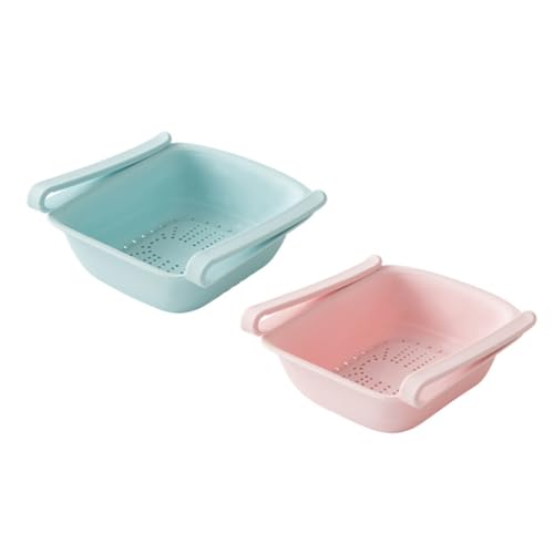 ROMISBABA 2 Stück Küchensieb Abtropfkorb mit Hohlem Boden für Obst Gemüse Waschkorb Abflusskorb Spüle Aufbewahrungskorb Multifunktional Bpa Frei Robust Langlebig Geeignet für Küche und ROMISBABA 2 Stück Küchensieb Abtropfkorb mit Hohlem Boden für Obst Gemüse Waschkorb Abflusskorb Spüle Aufbewahrungskorb Multifunktional Bpa Frei Robust Langlebig Geeignet für Küche und von ROMISBABA