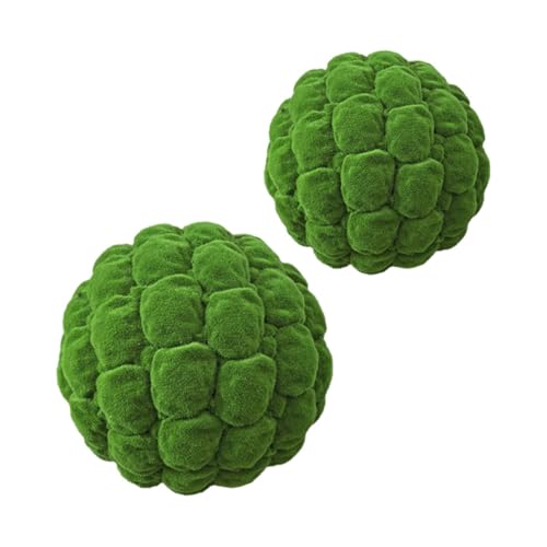 ROMISBABA 2 Stück Künstliche Moosdekoration Imitation Moosball Garten Deko Kugeln für Fenster DIY Landschaftsbau Natürliche Optik Vielseitig Einsetzbar Fein Gearbeitet ROMISBABA 2 Stück Künstliche Moosdekoration Imitation Moosball Garten Deko Kugeln für Fenster DIY Landschaftsbau Natürliche Optik Vielseitig Einsetzbar Fein Gearbeitet von ROMISBABA