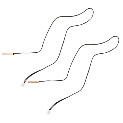 ROMISBABA 2 Stück Kupferkopf Thermistor Temperaturfühler Präzise Klimaanlagen Sensor Sonde Robustes Messgerät für Schnelle Reparaturen Kompatibel mit Luftkühlern und ROMISBABA 2 Stück Kupferkopf Thermistor Temperaturfühler Präzise Klimaanlagen Sensor Sonde Robustes Messgerät für Schnelle Reparaturen Kompatibel mit Luftkühlern und von ROMISBABA