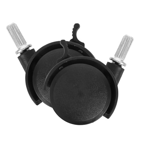 ROMISBABA 2 Stück Lenkrollen mit Bremse für Wäscheständer Ersatzrollen Robust Schwarz Einfache Montage Sichere Parkfunktion ROMISBABA 2 Stück Lenkrollen mit Bremse für Wäscheständer Ersatzrollen Robust Schwarz Einfache Montage Sichere Parkfunktion von ROMISBABA