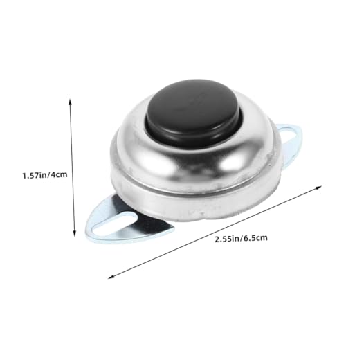 ROMISBABA 2 Stück Metall Hupenknopf Schalter Robuster Drucktaster für Auto Traktor Lkw Wetterfester Momentary Horn Switch mit Schneller Reaktion und Klarem Lautem Signal ROMISBABA 2 Stück Metall Hupenknopf Schalter Robuster Drucktaster für Auto Traktor Lkw Wetterfester Momentary Horn Switch mit Schneller Reaktion und Klarem Lautem Signal von ROMISBABA