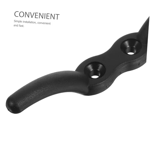 ROMISBABA 2 Stück Nylon Flaggenklampe Schwarz Vielseitige Seilhalter für Fahnenmast Segelboot und Vorhänge Einfache Wiederverwendbar Sicherer Halt für Outdoor und Boot ROMISBABA 2 Stück Nylon Flaggenklampe Schwarz Vielseitige Seilhalter für Fahnenmast Segelboot und Vorhänge Einfache Wiederverwendbar Sicherer Halt für Outdoor und Boot von ROMISBABA