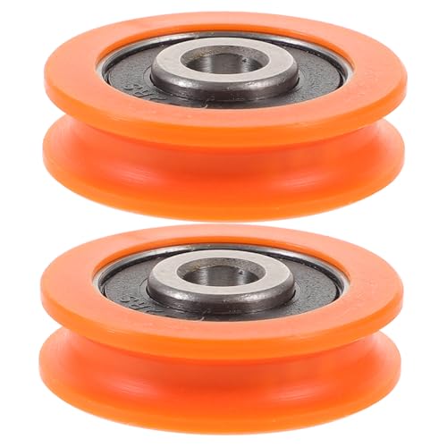 ROMISBABA 2 Stück Nylon Roller Ersatz Doppelt Verschleißfest Rostfrei Vielseitig Kompatibel für Skateboard Rollschuhe Scooter Zubehör ROMISBABA 2 Stück Nylon Roller Ersatz Doppelt Verschleißfest Rostfrei Vielseitig Kompatibel für Skateboard Rollschuhe Scooter Zubehör von ROMISBABA