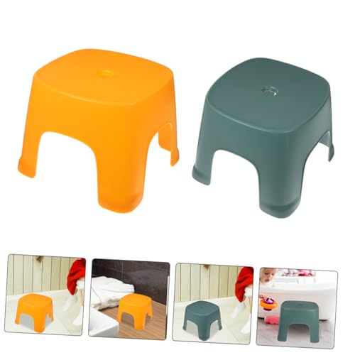 ROMISBABA 2 Stück Plastik Toilettenhocker Teiliges Rutschfester Kunststoff Tritthocker für Badezimmer und Wc Leichter Robuster Fußschemel für Erwachsene Kompakt und Tragbar Gelb Grün ROMISBABA 2 Stück Plastik Toilettenhocker Teiliges Rutschfester Kunststoff Tritthocker für Badezimmer und Wc Leichter Robuster Fußschemel für Erwachsene Kompakt und Tragbar Gelb Grün von ROMISBABA
