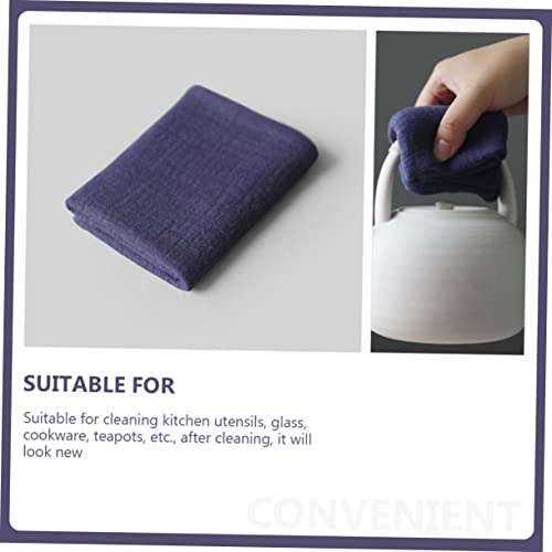 ROMISBABA 2 Stück Saugfähige Dicke Küchentücher aus Langlebigem Baumwoll leinen Material Vielseitige Geschirrtücher für Küche und Teegeschirr Atmungsaktiv und Schnell Trocknend in Elegantem von ROMISBABA