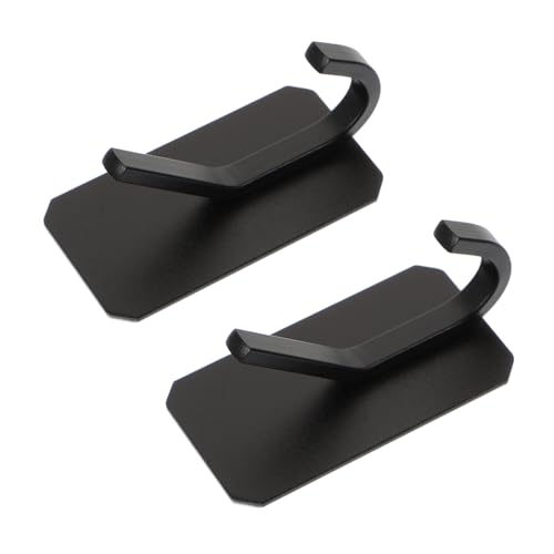 ROMISBABA 2 Stück Selbstklebende Aluminiumlegierung Wandhaken mit Starker Tragkraft Langlebig und Rostfrei für Kleidung und Aufbewahrung in Küche Bad und Zuhause Modernes Schwarzes Design ROMISBABA 2 Stück Selbstklebende Aluminiumlegierung Wandhaken mit Starker Tragkraft Langlebig und Rostfrei für Kleidung und Aufbewahrung in Küche Bad und Zuhause Modernes Schwarzes Design von ROMISBABA