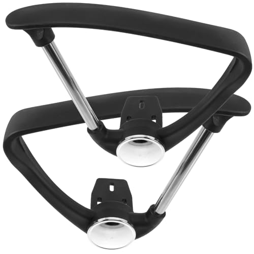 ROMISBABA 2 Stück Teiliges Ergonomische Armlehnenpolster aus Langlebigem Kunststoff für Bürostühle und Drehstühle Komfortabel Formstabil Passend als Ersatz für Schreibtischstuhl Armlehnen ROMISBABA 2 Stück Teiliges Ergonomische Armlehnenpolster aus Langlebigem Kunststoff für Bürostühle und Drehstühle Komfortabel Formstabil Passend als Ersatz für Schreibtischstuhl Armlehnen von ROMISBABA