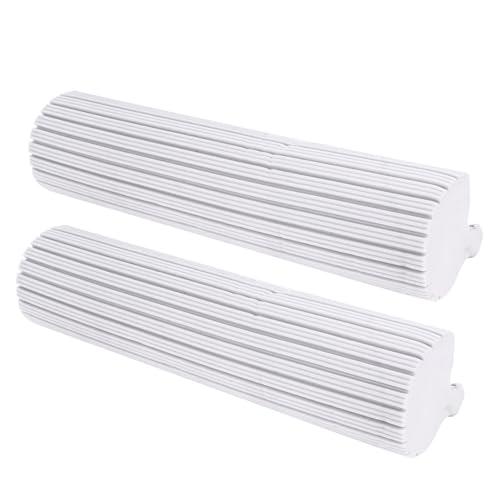 ROMISBABA 2 Stück Teiliges Ersatz Schwamm Roller Mop Kopf Saugfähiger PVA Wischmopp Ersatzkopf Einfache Auswringfunktion Geeignet für Parkett Fliesen und Versiegelte Hartböden ROMISBABA 2 Stück Teiliges Ersatz Schwamm Roller Mop Kopf Saugfähiger PVA Wischmopp Ersatzkopf Einfache Auswringfunktion Geeignet für Parkett Fliesen und Versiegelte Hartböden von ROMISBABA