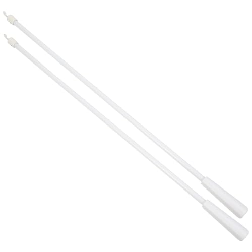 ROMISBABA 2 Stück Teiliges Fiberglas Blindstab Weiß mit Haken Stabiles Vertikales Jalousien Zugstangenset Leichtes Bruchfestes Ersatzteil zur Einfachen Bedienung von Fensterjalousien ROMISBABA 2 Stück Teiliges Fiberglas Blindstab Weiß mit Haken Stabiles Vertikales Jalousien Zugstangenset Leichtes Bruchfestes Ersatzteil zur Einfachen Bedienung von Fensterjalousien von ROMISBABA