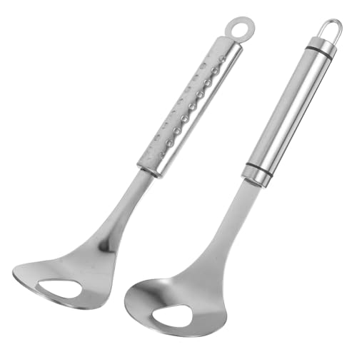 ROMISBABA 2 Stück Teiliges Fleischbällchen löffel Edelstahl Rutschfest Gleichmäßige Küchenwerkzeug für Fleisch Garnelenbällchen Langlebig und Sicher Anwendung ROMISBABA 2 Stück Teiliges Fleischbällchen löffel Edelstahl Rutschfest Gleichmäßige Küchenwerkzeug für Fleisch Garnelenbällchen Langlebig und Sicher Anwendung von ROMISBABA