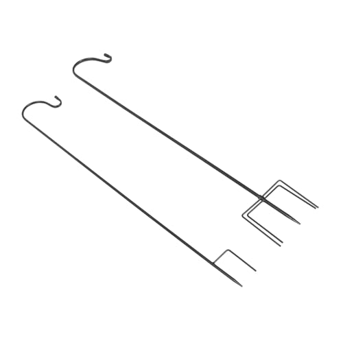 ROMISBABA 2 Stück Teiliges Garten Erdspieß aus Rostfreiem Eisen Robuste Shepherd Hooks für Laternen und Dekorationen Wetterfeste Gartendeko Halterung für Außenbereich ROMISBABA 2 Stück Teiliges Garten Erdspieß aus Rostfreiem Eisen Robuste Shepherd Hooks für Laternen und Dekorationen Wetterfeste Gartendeko Halterung für Außenbereich von ROMISBABA