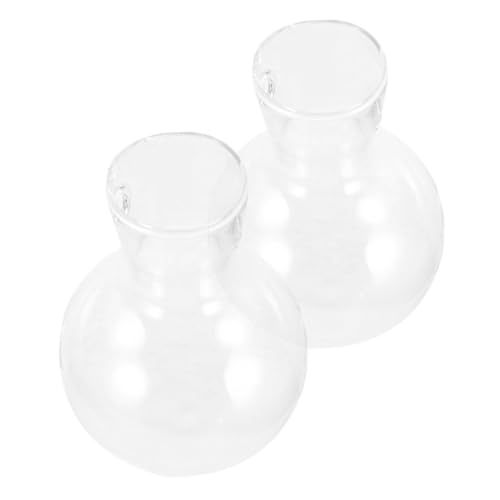 ROMISBABA 2 Stück Teiliges Glasblumenvase mit Holzständer Transparentes Hydroponik Terrarium für Zimmerpflanzen Dekorative Pflanzendeko für Wohnzimmer Büro und Hochzeit ROMISBABA 2 Stück Teiliges Glasblumenvase mit Holzständer Transparentes Hydroponik Terrarium für Zimmerpflanzen Dekorative Pflanzendeko für Wohnzimmer Büro und Hochzeit von ROMISBABA