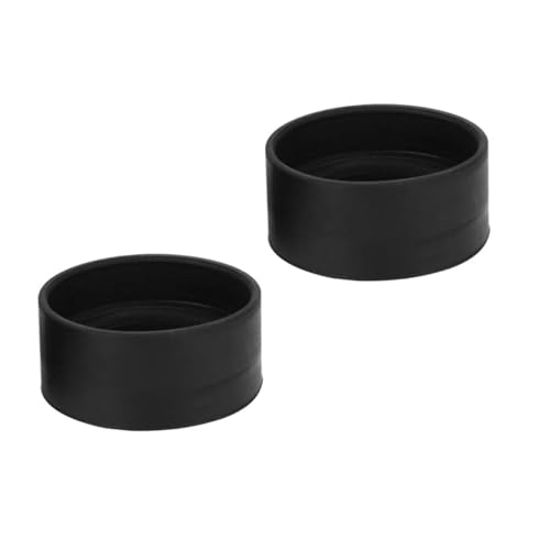 ROMISBABA 2 Stück Teiliges Gummi Augenmuscheln für Mikroskop Langlebiger Augenschutz Weiche Augenmuschel Abdeckungen Multifunktional für Komfortable Beobachtung Geeignet für Anfänger und von ROMISBABA