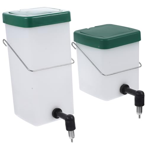 ROMISBABA 2 Stück Teiliges Kaninchen Wasserspender Tropffreie Trinkflasche mit Stabilem Metallhaken Sichere Nager Trinkflasche für Hasen und Meerschweinchen Hängend für Käfiggebrauch ROMISBABA 2 Stück Teiliges Kaninchen Wasserspender Tropffreie Trinkflasche mit Stabilem Metallhaken Sichere Nager Trinkflasche für Hasen und Meerschweinchen Hängend für Käfiggebrauch von ROMISBABA