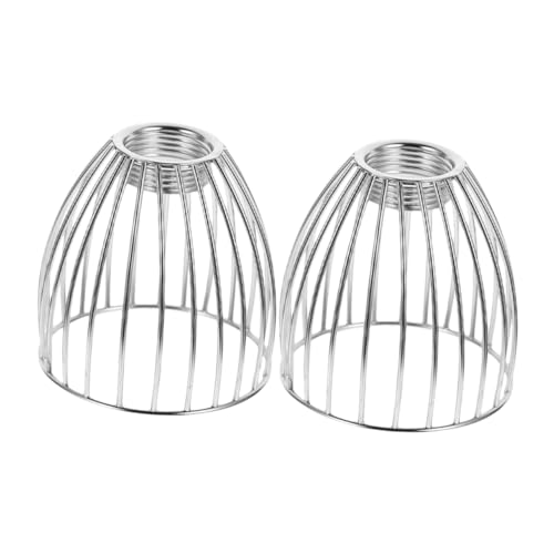 ROMISBABA 2 Stück Teiliges Metall Lampenschirm Vogelkäfig Design Pendelleuchte Lampenschirm Vintage Industrie Stil Eisen Kunst Handwerk Platzsparend für Schlafzimmer und Esszimmer ROMISBABA 2 Stück Teiliges Metall Lampenschirm Vogelkäfig Design Pendelleuchte Lampenschirm Vintage Industrie Stil Eisen Kunst Handwerk Platzsparend für Schlafzimmer und Esszimmer von ROMISBABA
