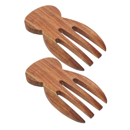 ROMISBABA 2 Stück Teiliges Salatbesteck aus Holz Multifunktionale Salat Servierhandschuhe Kratzschonend Natürliche Maserung Geeignet zum Mischen von Salat Teig und Obst Pflegeleicht für ROMISBABA 2 Stück Teiliges Salatbesteck aus Holz Multifunktionale Salat Servierhandschuhe Kratzschonend Natürliche Maserung Geeignet zum Mischen von Salat Teig und Obst Pflegeleicht für von ROMISBABA