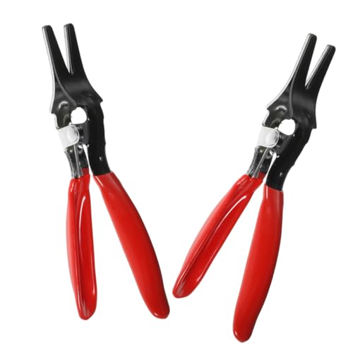 ROMISBABA 2 Stück Teiliges Schlauchklemmenwerkzeug aus Robustem Vakuum schlauchzangen für Kfz Kraftstoffsysteme Sichere Griffkraft ohne Schlauchbeschädigung Vakuumverpackt für Einfache von ROMISBABA