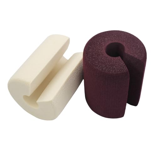 ROMISBABA 2 Stück Teiliges Türstopper aus Flexiblem Nbr Schaumstoff Weicher Finger klemmschutz und Türpuffer Kindersicherer Schutz gegen Einklemmen Geeignet für Kinderzimmer in Kaffee und von ROMISBABA
