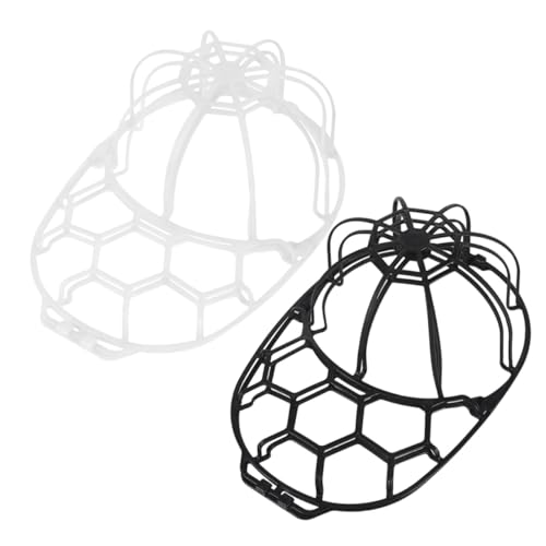 ROMISBABA 2 Stück Teiliges Waschkäfig für Baseballkappen aus Robustem Stabiler Cap Washer Rahmen zur Form und Schutzpflege Wiederverwendbarer Huthalter für Waschmaschine und Spülmaschine ROMISBABA 2 Stück Teiliges Waschkäfig für Baseballkappen aus Robustem Stabiler Cap Washer Rahmen zur Form und Schutzpflege Wiederverwendbarer Huthalter für Waschmaschine und Spülmaschine von ROMISBABA