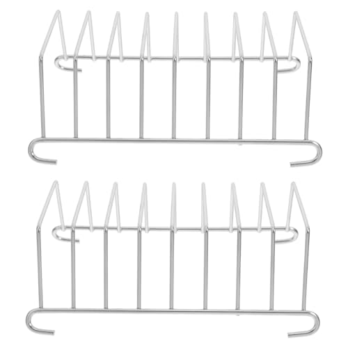 ROMISBABA 2 Stück Toastständer mit Mehreren Fächern Praktischer Toasthalter für Küche Vielseitiger Brot Organizer für Frühstück und Events ROMISBABA 2 Stück Toastständer mit Mehreren Fächern Praktischer Toasthalter für Küche Vielseitiger Brot Organizer für Frühstück und Events von ROMISBABA