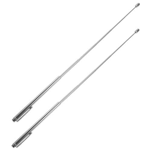 ROMISBABA 2 Stück Tragbare Wünschelruten Ergonomisch Designte Outdoor Sondenstäbe Robust Bruchfest für Komfortable Handhabung Langlebig für Wahrsagung und Schatzsuche von ROMISBABA