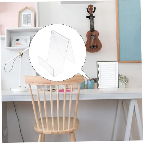 ROMISBABA 2 Stück Transparentes Acryl Buchständer Vertikaler Buchhalter und Display Regal Langlebig und Praktisch für Bücher Tablet und Handy Modernes Design für Büro und Zuhause ROMISBABA 2 Stück Transparentes Acryl Buchständer Vertikaler Buchhalter und Display Regal Langlebig und Praktisch für Bücher Tablet und Handy Modernes Design für Büro und Zuhause von ROMISBABA