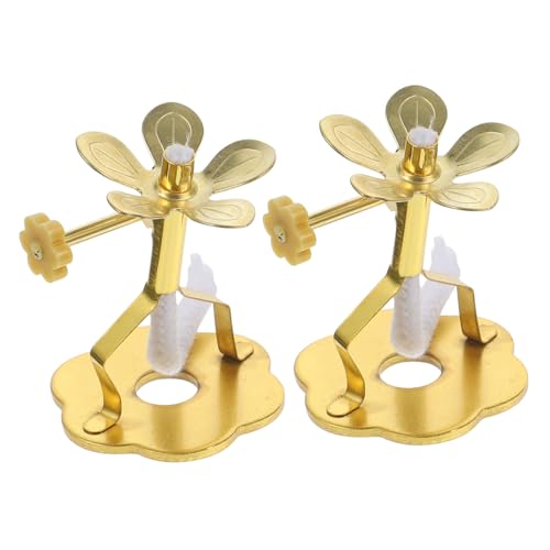 ROMISBABA 2 Stück Verstellbare Butterlampe Docht Halter Lotusform Windschutz Dochtständer für Buddhistische Öllampen Wohnkultur und Tempel Zubehör ROMISBABA 2 Stück Verstellbare Butterlampe Docht Halter Lotusform Windschutz Dochtständer für Buddhistische Öllampen Wohnkultur und Tempel Zubehör von ROMISBABA