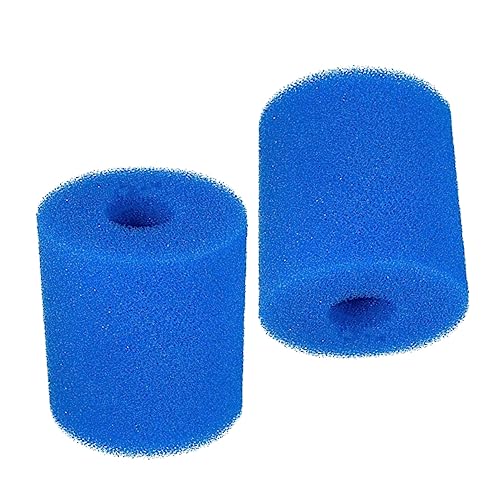 ROMISBABA 2 Stück Wiederverwendbare Poolfilter Schwämme Leicht zu Reinigen für Innenpools Entfernt Haare und Schmutz Effiziente Wasserqualitätspflege ROMISBABA 2 Stück Wiederverwendbare Poolfilter Schwämme Leicht zu Reinigen für Innenpools Entfernt Haare und Schmutz Effiziente Wasserqualitätspflege von ROMISBABA