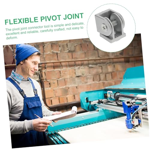 ROMISBABA 2 Stück Zinklegierung Pivot Gelenkverbinder Flexibles Scharnier für Aluminiumprofil Nut Aluminiumprofil extrusion Eckverbinder Langlebig und Einfach zu Montieren ROMISBABA 2 Stück Zinklegierung Pivot Gelenkverbinder Flexibles Scharnier für Aluminiumprofil Nut Aluminiumprofil extrusion Eckverbinder Langlebig und Einfach zu Montieren von ROMISBABA
